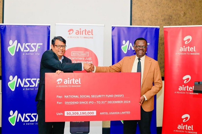 Airtel pays NSSF