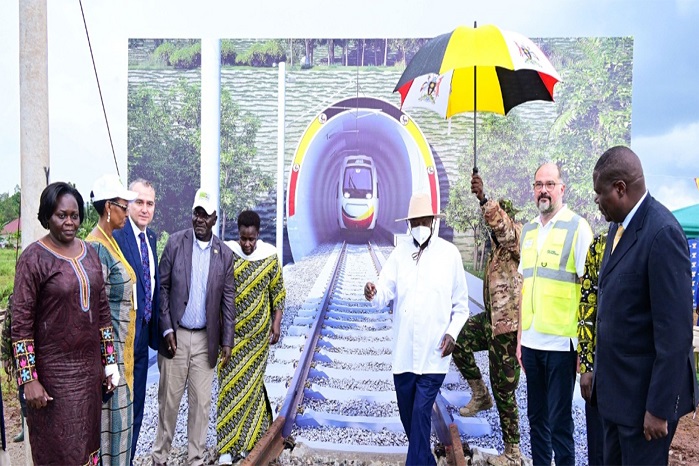 Museveni SGR launch