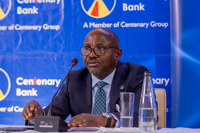 Centenary Bank Managing Director, Mr Fabian Kasi