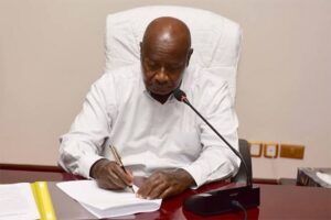 Museveni signs coffee bill2