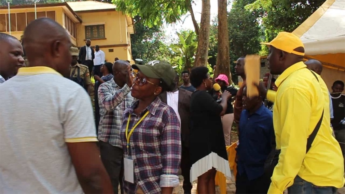 NRM delegates chaotic