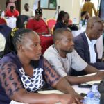 A section of horticulture farmers attending the training launch at Entuiga Cottages in Hoima_