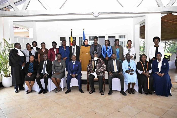 1-M7 witnesses the swearing in of Principal Judge, IGP, deputy IGPs and Director of Public Prosecutions on 9th November 2025