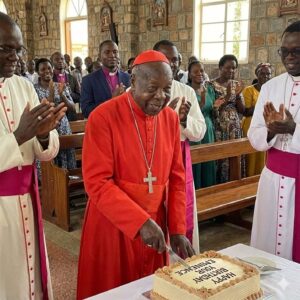 Cardinal Emanuel Wamala celebrates 99 years