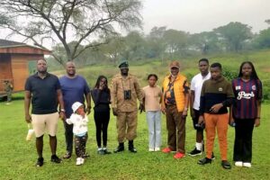 Kabaka Mutebi at Murchison Falls