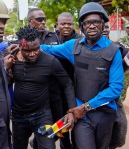 Robert Kyagulany, Violence