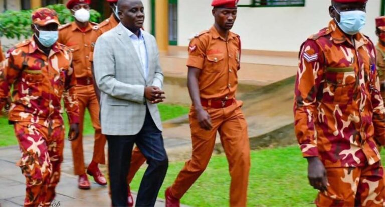 Muwanga Kivumbi in court