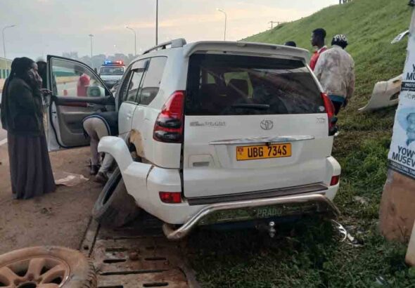 Entebbe Expressway accident