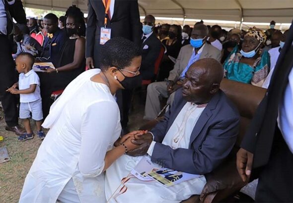 Okori Jacob Oulanya Dad