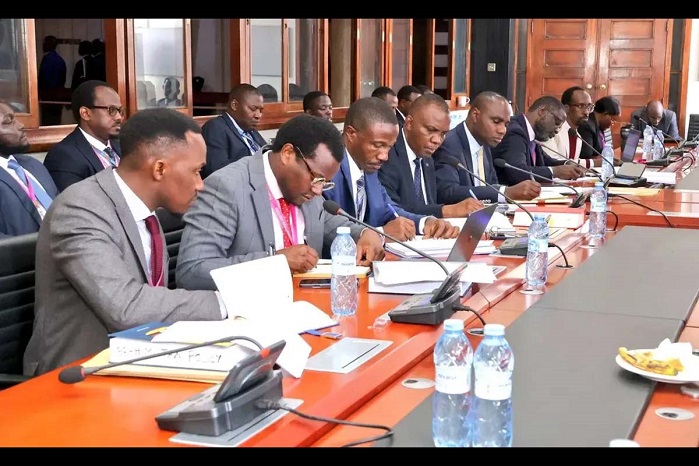 MPs debating new 2026 27 tax proposals tabled Hon Musasizi