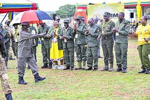 NRM leaders’ retreat at NALI on 8th April 2026