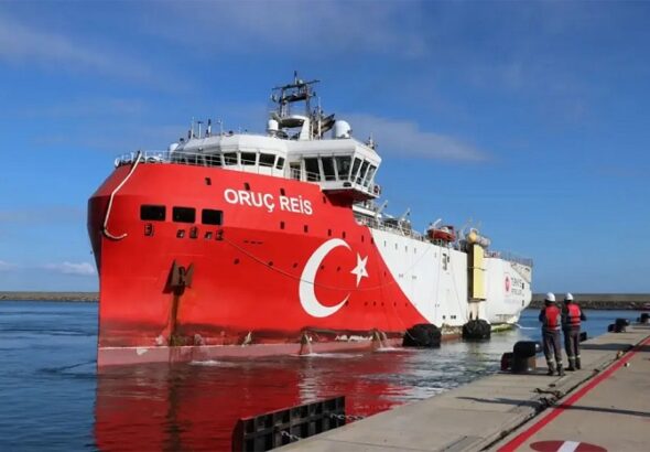 Turkish ship in Somali waters