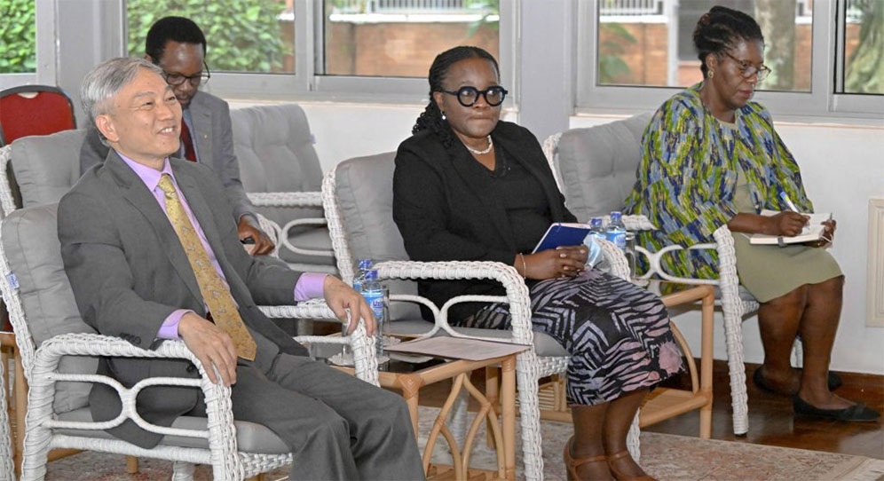 World Bank Officials at State House