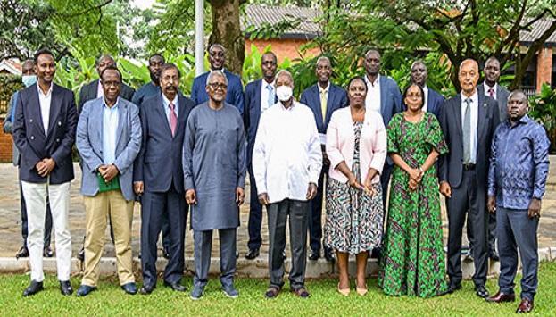 Dangote Museveni