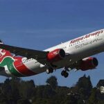 Kenya Airways landing2