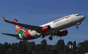 Kenya Airways landing2