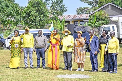 Kalangala Museveni campaign