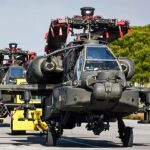 US Apache helicopter