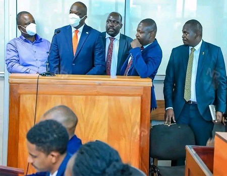 Chris Obore arrested
