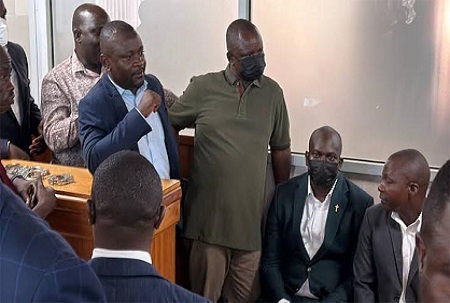 Chris Obore suspects
