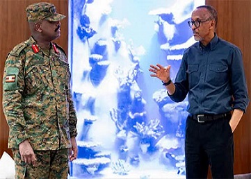 Kagame Muhoozi meet