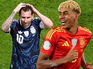 Messi Yamal face off