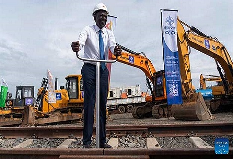 William Ruto launch SGR