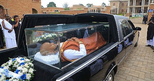 Oyo body lying in state