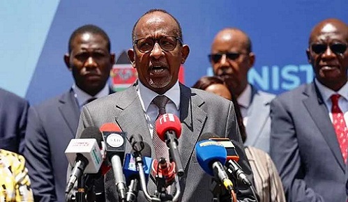 Aden Duale Health minister Kenya