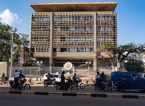 BOU headquaters along Kampala Road