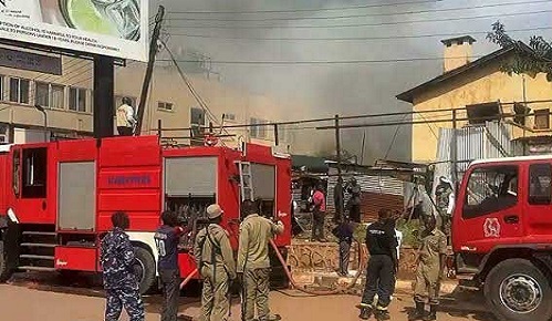 Wandegeya police fire